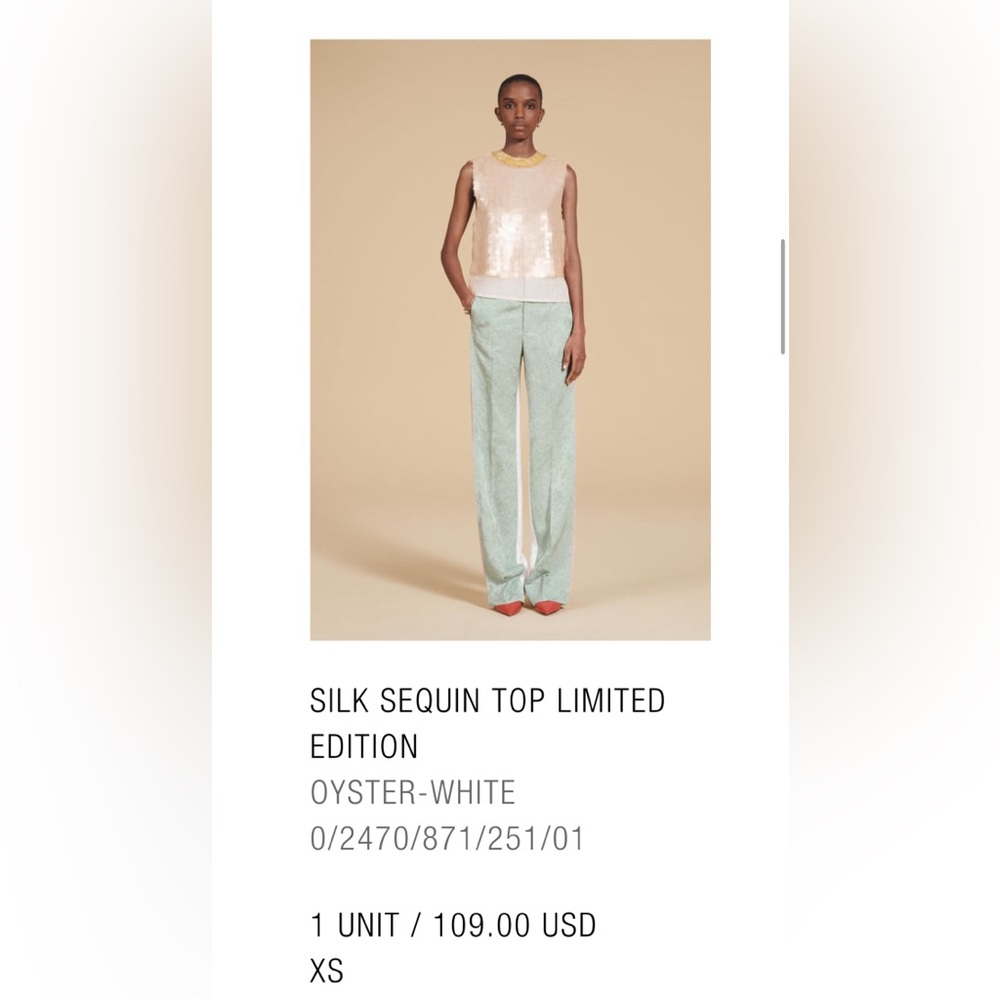 Sold Out Sequin Top XS